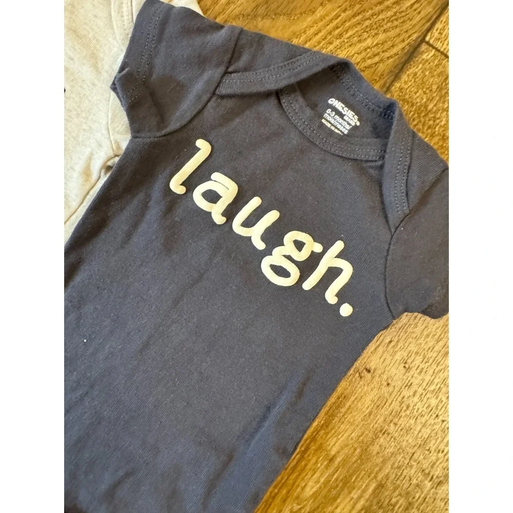 Onesies 0/3 Months Gerber Boy Girl Gender Neutral Bodysuits Tee Shirt Bundle Lot